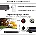 Soundbar HONEST KIN TV Sound Bar Wired & Wireless Bluetooth TV Speaker 2x5w Surround Sound Bar for PC, Tablets,Cellphone,TV [Only Support TV with AUX & RCA Output ] [NOT FIT Optical Output TV]