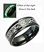 Tanyoyo Luminou Black Celtic Dragon Rings For Men Women stainless steel Wedding Band Jewelry (8)
