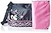 Disney Minnie Mouse Diaper Bag with Flap, Ditsy Floral Print, Grey/Pink