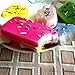 Smilucky 1 Piece Squishy Popsicle Phone Strap Soft Bread Key Chain Toy