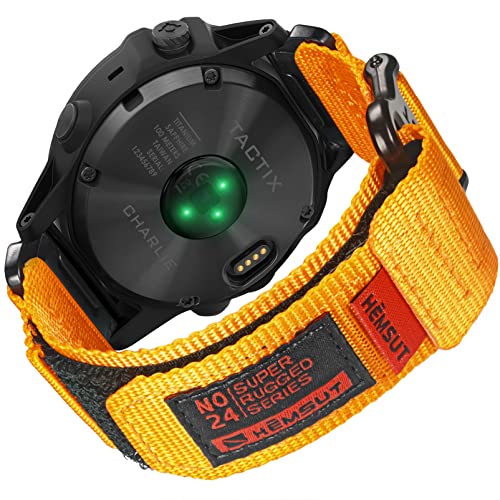 Garmin Bracelet de montre, Bracelet de sport en nylon pour fēnix/Forerunner/Vivoactive/Approach/MARQ/quatix/D2 Series Bracelet de remplacement pour homme