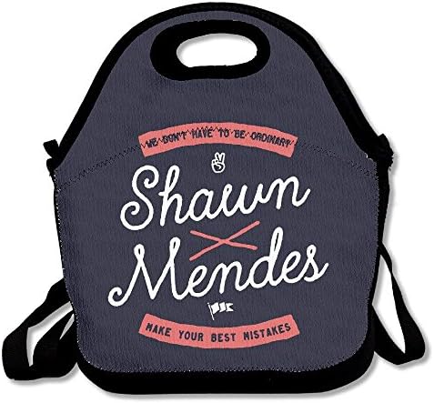 Shawn Mendes Life of The Party Insulated Lunch Bag Carry Bag