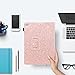 iPad 9.7 2018 / 2017 Case, iPad Air 2 Case, iPad Air Case, UrbanDrama Sparkly Glitter PU Leather Folio Stand Smart Cover Protective Case for New iPad 9.7 Inch 2017 / iPad Air 1 / 2, Rose Gold