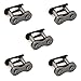 QAZAKY 5 pcs 428 Drive Chain Repair Master Connector Split Link for 50cc 70cc 90cc 110cc 125cc ATV Quad Scooter Motorcycle Go Kart Moped Pit Dirt Pocket Bike Honda XR50 CRF50