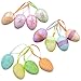 Easter Egg Ornaments Perfect for Easter Tree, Pack of 36