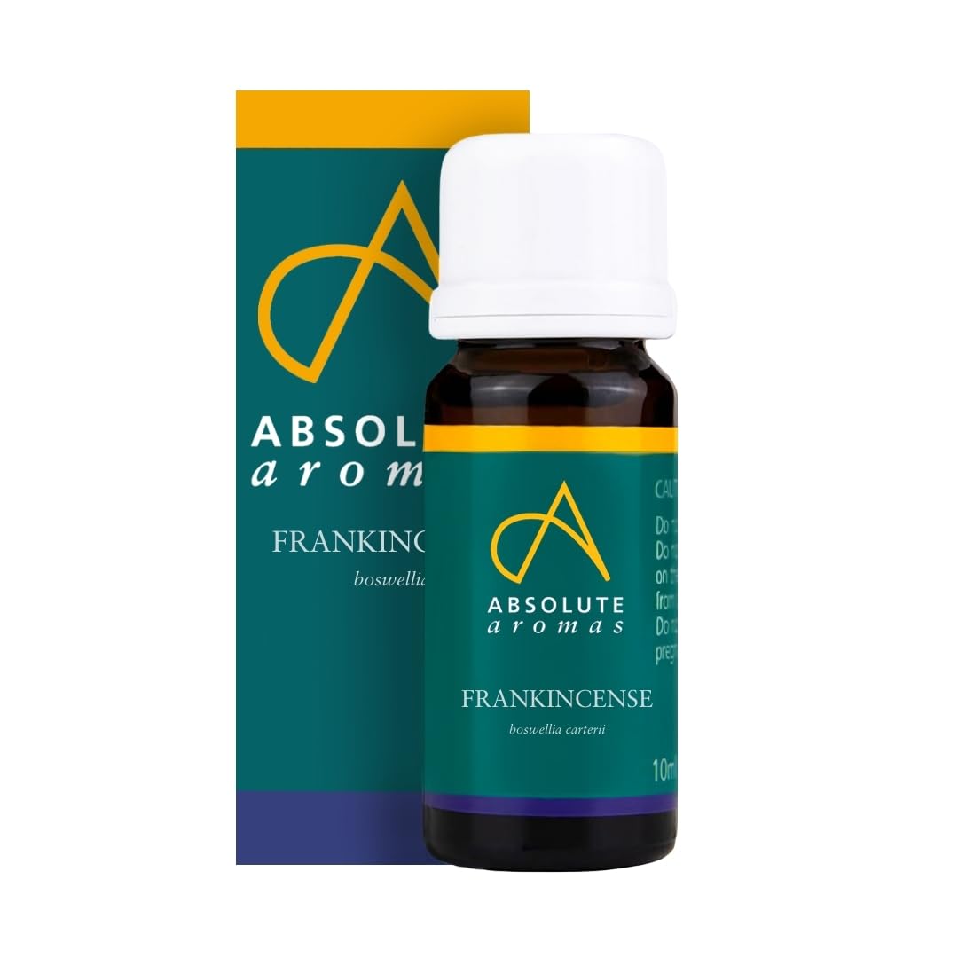 Absolute Aromas Frankincense Essential Oil 5ml - Pure, Natural, Undiluted, Cruelty Free and Vegan – for Aromatherapy, Diffusers, Candle Making and DIY Beauty Recipes