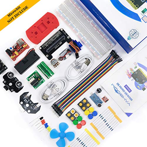 Yahboom Micro:bit Programmable Electronic Experiment Kit Graphic Coding STEM Education for Kids with Online Instruction Course (Micro bit Not Include) - Thumbnail 7
