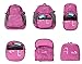 Outlander Packable Lightweight Travel Hiking Backpack Daypack (New Pink)