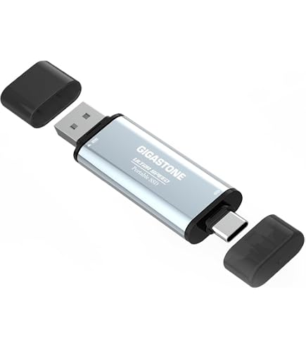Amazon.com: Gigastone USB-C External SSD 1TB Gaming iPhone15 USB3