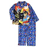 Lego DC Super Heroes Boys Flannel Pajamas