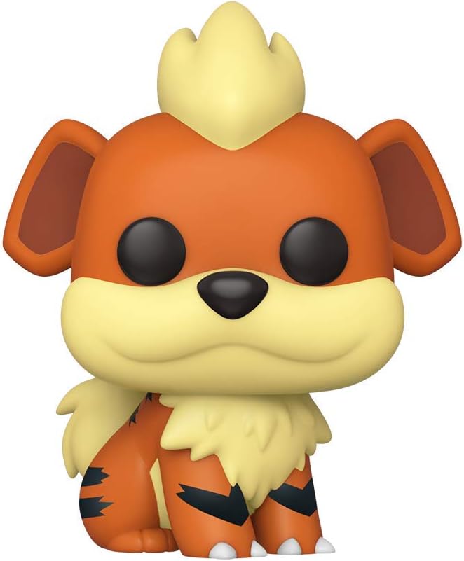 Funko POP! GAMES: Pokemon - Growlithe, Black, Orange
