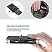 Foldable Universal Desktop cell phone stand tablet stand holder, Aluminum apple iwatch stands charging dock cradle For all Android Smartphone,iWatch (38mm 42mm) and Tablet (Up to 12.9 inch) Black
