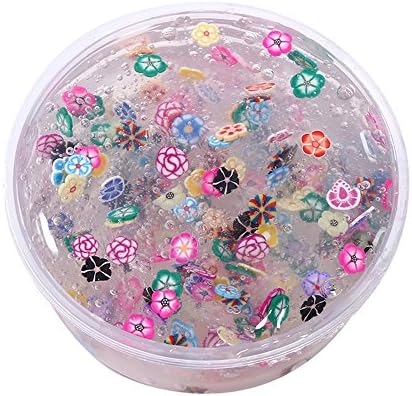 Crystal Galaxy Fruit Pack Slime,Glitter Putty Fluffy Slime Toy, Stress Relief Toy Sludge Toys