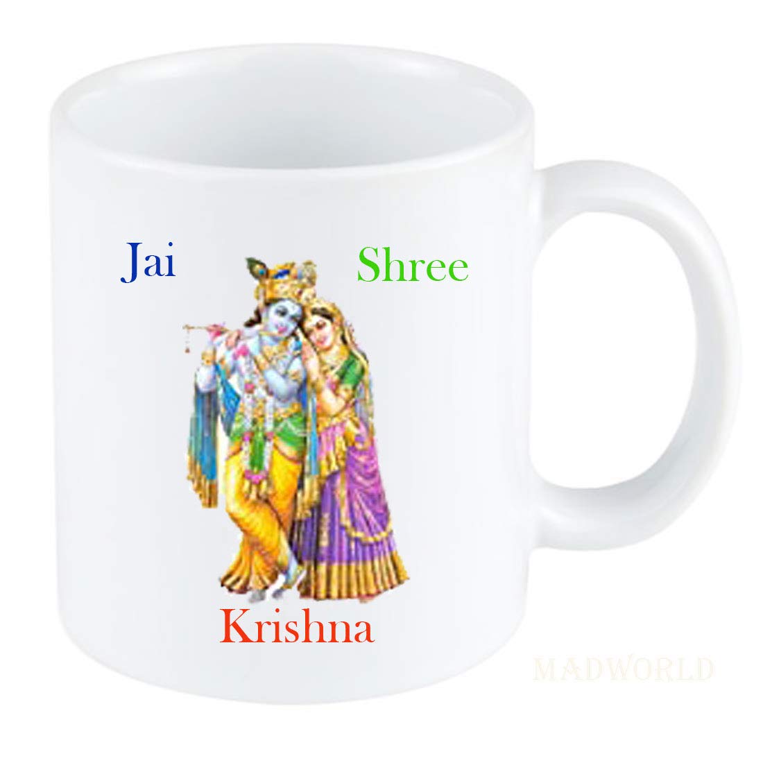 Buy Madworld Jai Shree Krishna Goverdhan Attractive Quotes Lord
