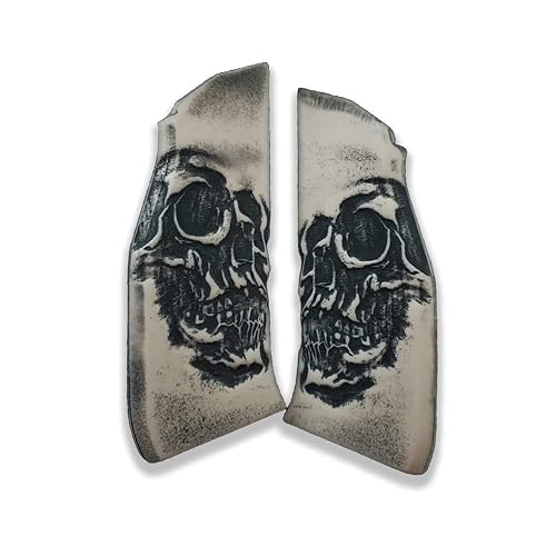 Poignées De Rechange Acrylique Blanc Compatibles CZ Shadow 2 - Marque KSD - Neuf Sous Emballage