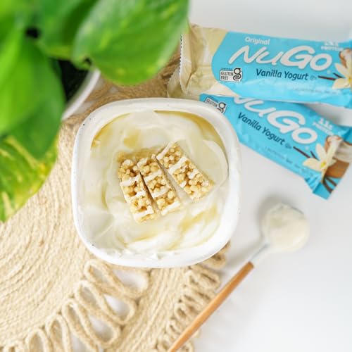 NUGO ALL-NATURAL NUTRITION BAR, VANILLA YOGURT, 1.76 OUNCE BARS (PACK OF 15)