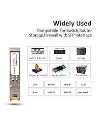 Módulo transceptor SFP Yuanley 1.25G LX Gigabit monomodo SFP LX compatible con Cisco GLC LH SMD, Ubiquiti, D Link, Mikrotik, Netgear