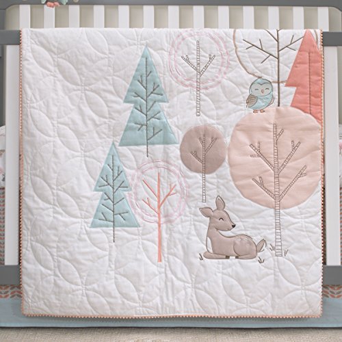 Carter's Woodland Meadow Forest/Deer/Owl 3 piece Nursery Crib Bedding ...