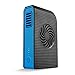 Skyocean Small Personal Fan with 6000mAh power bank, Mini Battery USB Desk Fan with Portable Charger Best using in Travel Office School Kitchen outdoor sport Camping Equipment (Black)