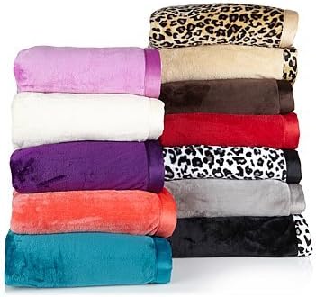 Concierge Collection Soft &amp; Cozy Glimmersoft Blanket - FULL / QUEEN - ORCHID