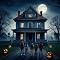 Livro "A Casa das Sombras: Aventuras de Halloween"