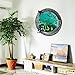 Hatop Submarine Portholes Wall Sticker Kids Coral Fish Boat Scuttles Decals Mural Art Nursery Home Decor (B)