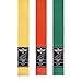 Elite Sports Kids Jiu Jitsu Belt - Brazilian Jiu Jitsu Kids MMA BJJ Pro Rank Belt w/Preshrunk Fabric