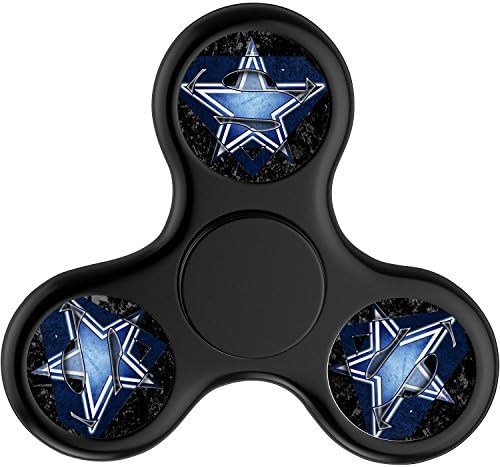 GGGfight-For Dallas Cowboys Spinner High Speed Bearing ADHD Focus Anxiety Relief Toys for Children and Adults-black