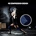 Knee Brace Compression Sleeves Support for Running/Jogging/Basketball and More Sports, suitable for Man/Women/Kids, L