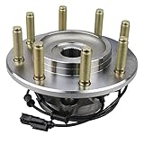 CRS NT515101 New Wheel Bearing Hub Assembly, Front Left/Right, for 2006-2008 Dodge Ram 3500/ Ram 2500/ Ram 1500, 4WD, W/8 Lugs, w/ABS