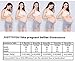 JUSTTOYOU Fake Pregnancy Belly Light Silicone Pregnant Belly Bump 7 Months, Beige