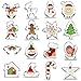 Gizhome Christmas Cookie Cutters - 16 Pcs Xmas Cookie Cutter Set Holiday Cookies Molds Stainless Steel Cookie Molds for Baking - Christmas Tree, Christmas Hat, Santa Claus, Deer, Bell, Gloves, Socks