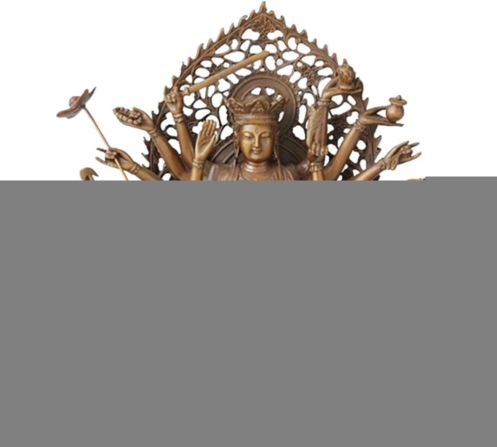 Toperkin Standing Bronze Buddha Statue Buddhist Sculpture HXG-007
