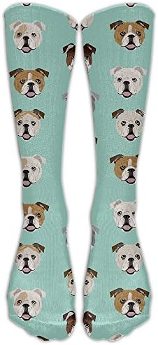 Men's Women's Stupid Funny English Bulldog Athletic Socks Stockings Tube Socks