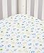 Honey Baby Blue Elephant Toddler Bed or Crib Sheets 2-Pack (100% Cotton)