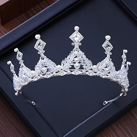 Gtvernh The Bride Wedding Headdress Crown Crafts Crystal Crown