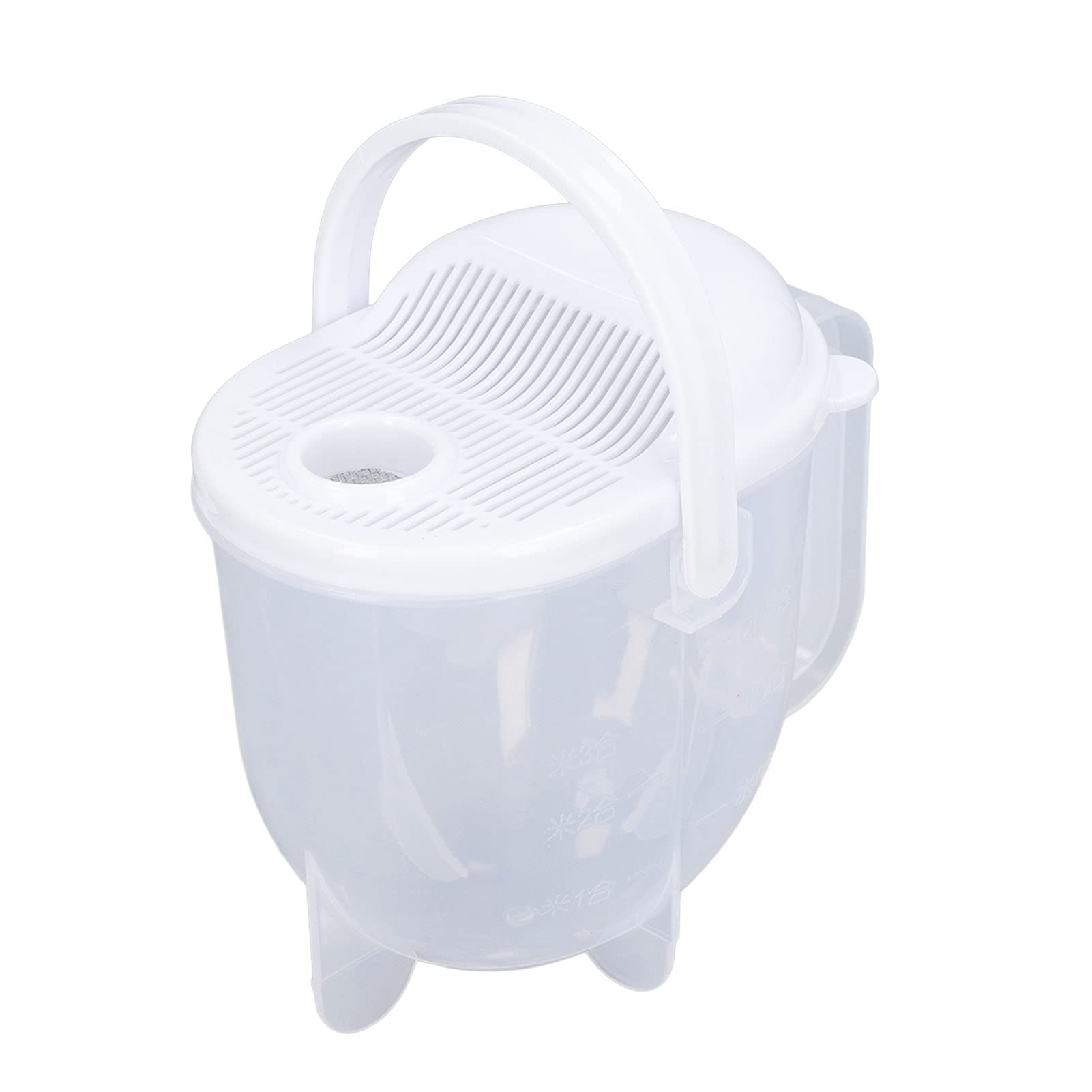Photo 1 of Rice Washing Bowl, Plastic Rice Washer Grains Quinoa Strainer Vegetable Fruit Pasta Basket Kitchen Colander with Handle
