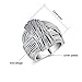Mytys Vintage Silver Rings Knot Bali Design Solid Large Bold Statement Chunky Rings for Women Men
