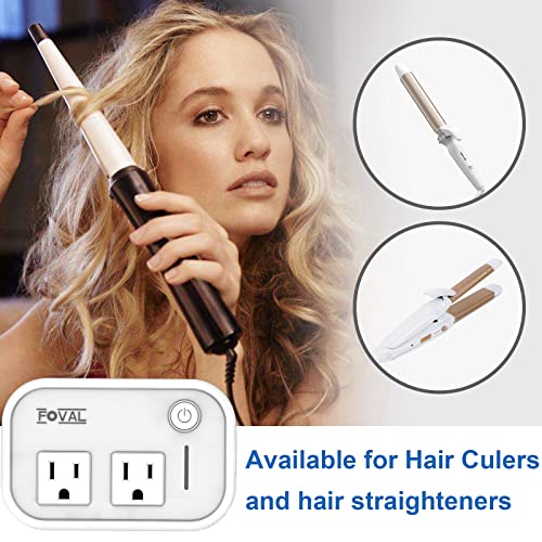 FOVAL Power Step Down 220V to 110V Travel Voltage Converter