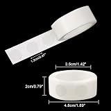 UPINS Glue Points Dots Double Sided Removable Tape 3000 Dots 12mm view 2
