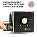 GOgroove BlueSYNC BX Portable Wireless Bluetooth Speaker - Rechargeable Compact Speaker with NFC, AUX and USB Inputs, Mic, Playback Controls for Flash Media, 4-6 Hour Battery (Wireless, Wood Brown)