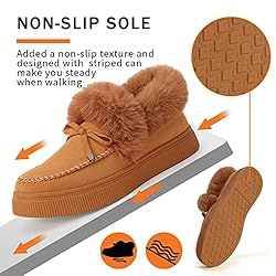 TINSTREE Winter Flat Boots Warm Durable Shoes