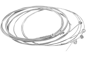 6Pcs/Set Electric Guitar Strings Steel Core Nickel Alloy Wound 009-042 Professional Design