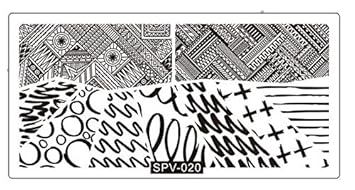 1 Piece 14 5 X 9 5cm Hot Stamping Metal Steel Nail Art Stencils