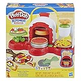 Play-Doh Stamp 'n Top Pizza Oven Toy with 5 Non-Toxic Play-Doh Colors