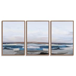 signwin 3 Piece Framed Canvas Wall Art Abstract...