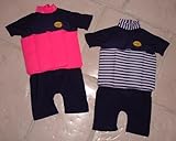 SplashAbout UV 50+ Float Suit Navy/White Stripe