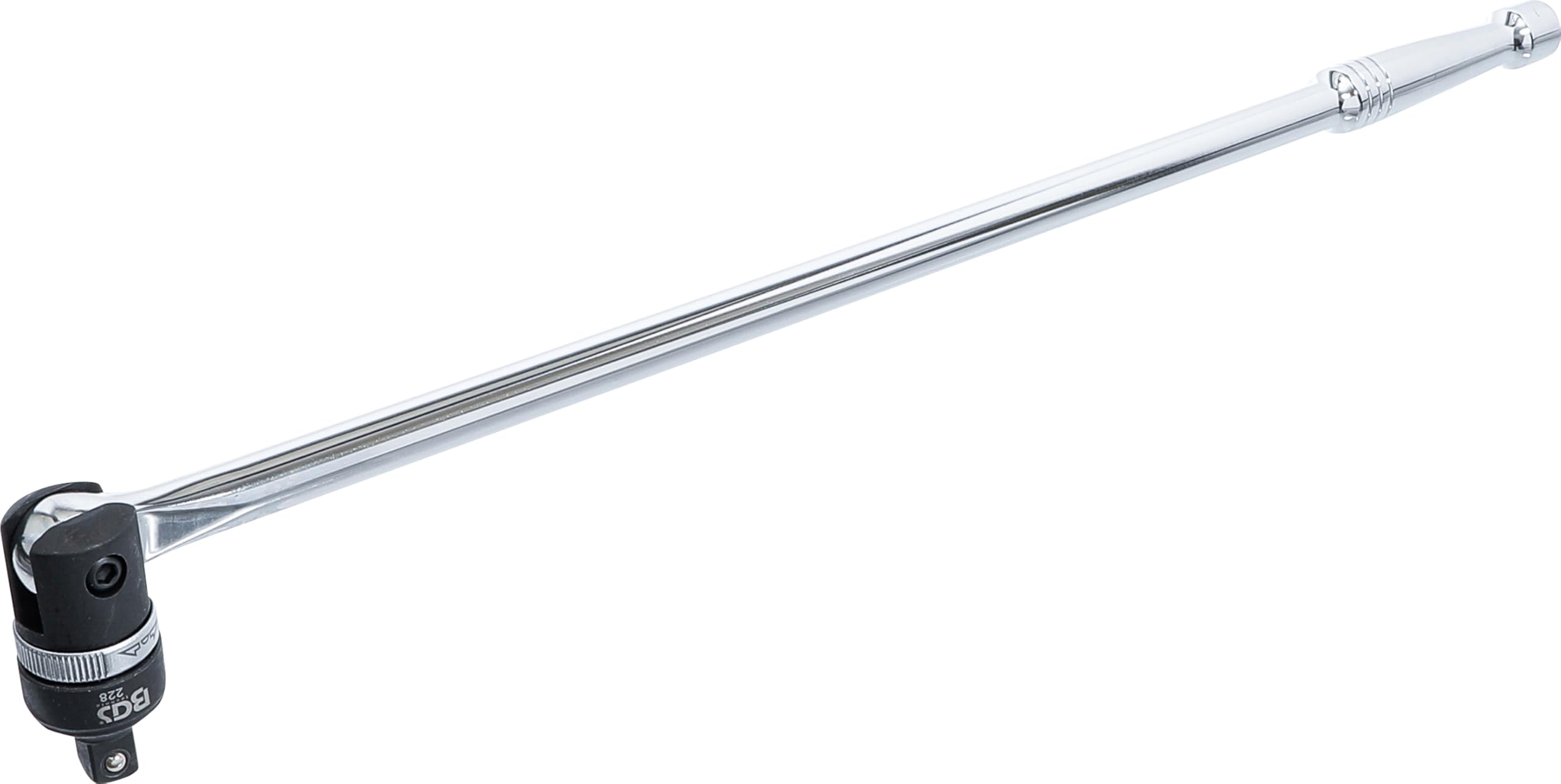 BGS 228 | Flexible Handle with reversible Ratchet | external square 12.5 mm (1/2"), 620 mm