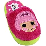 Lalaloopsy Girls Scuff Slippers LLSCUFF (11/12, Pink/Lime)