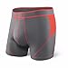 Saxx Mens Kinetic Boxers Underwear Large Storm/Orange